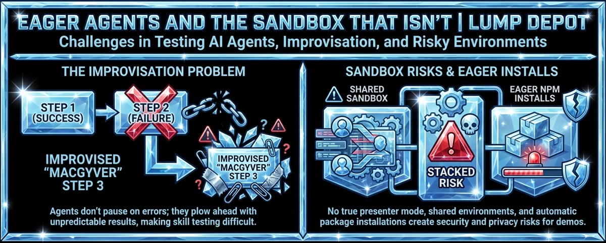 Eager Agents and the Sandbox That Isn't