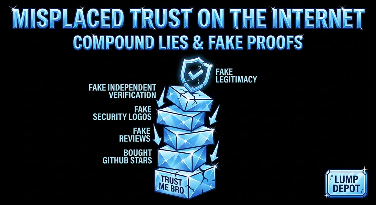 Misplaced Trust on The Internet