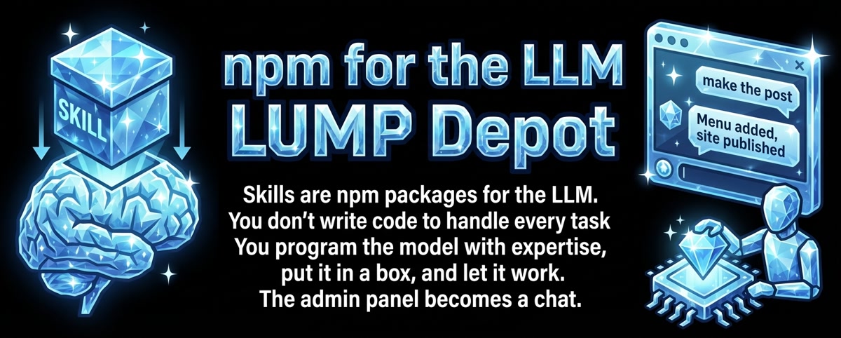 npm for the LLM
