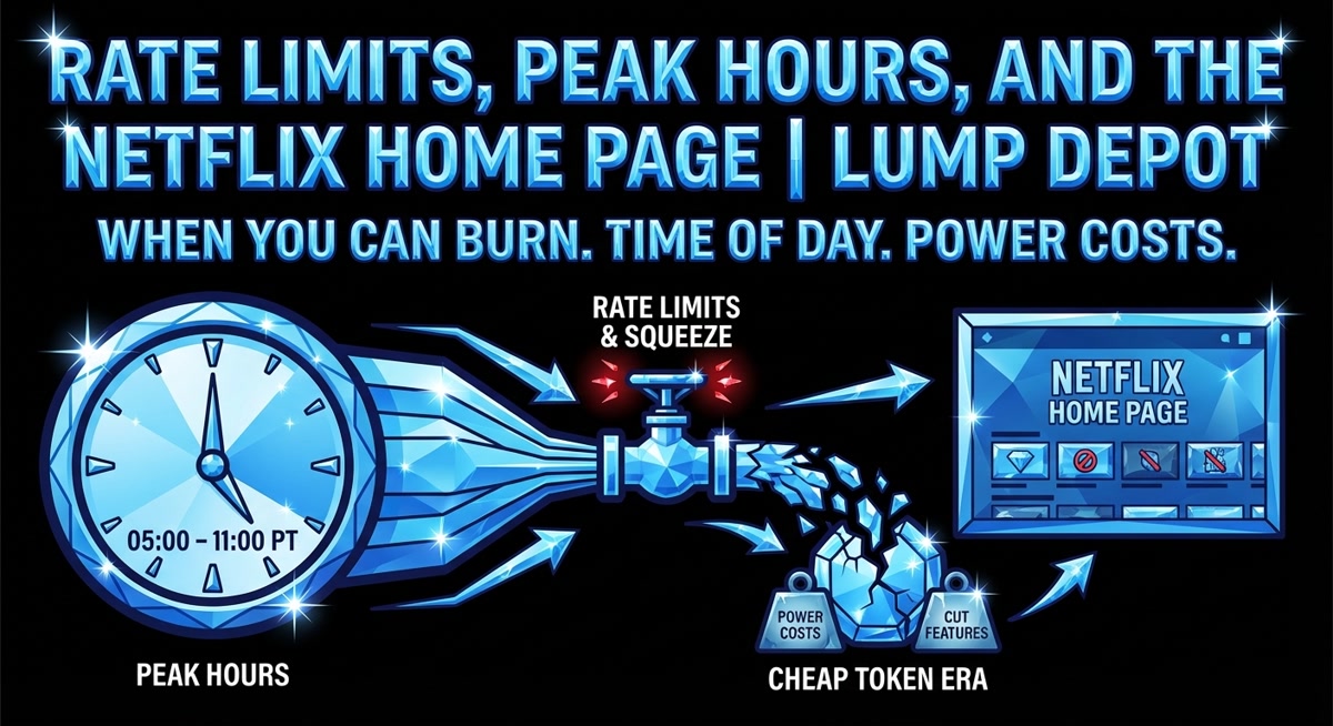 Rate Limits, Peak Hours, and the Netflix Home Page