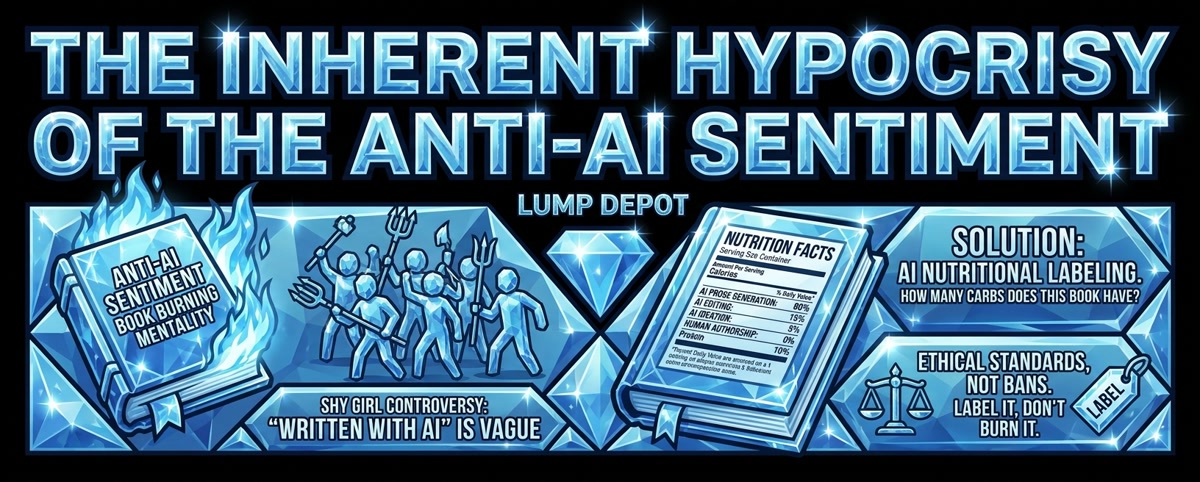 The Inherent Hypocrisy of the Anti-AI Sentiment